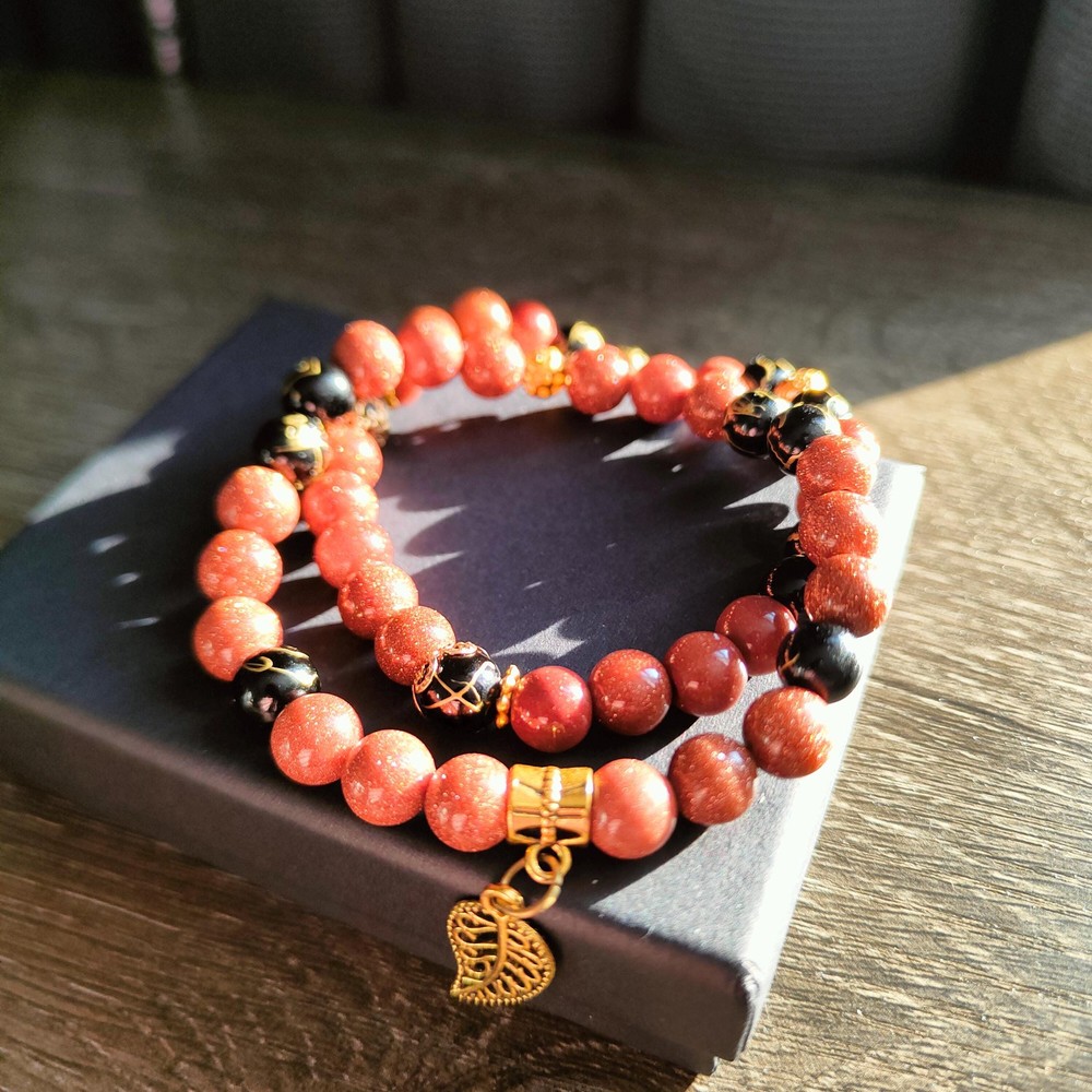 Elegant Handmade Bracelet, Nature Inspired Resin Jewelry