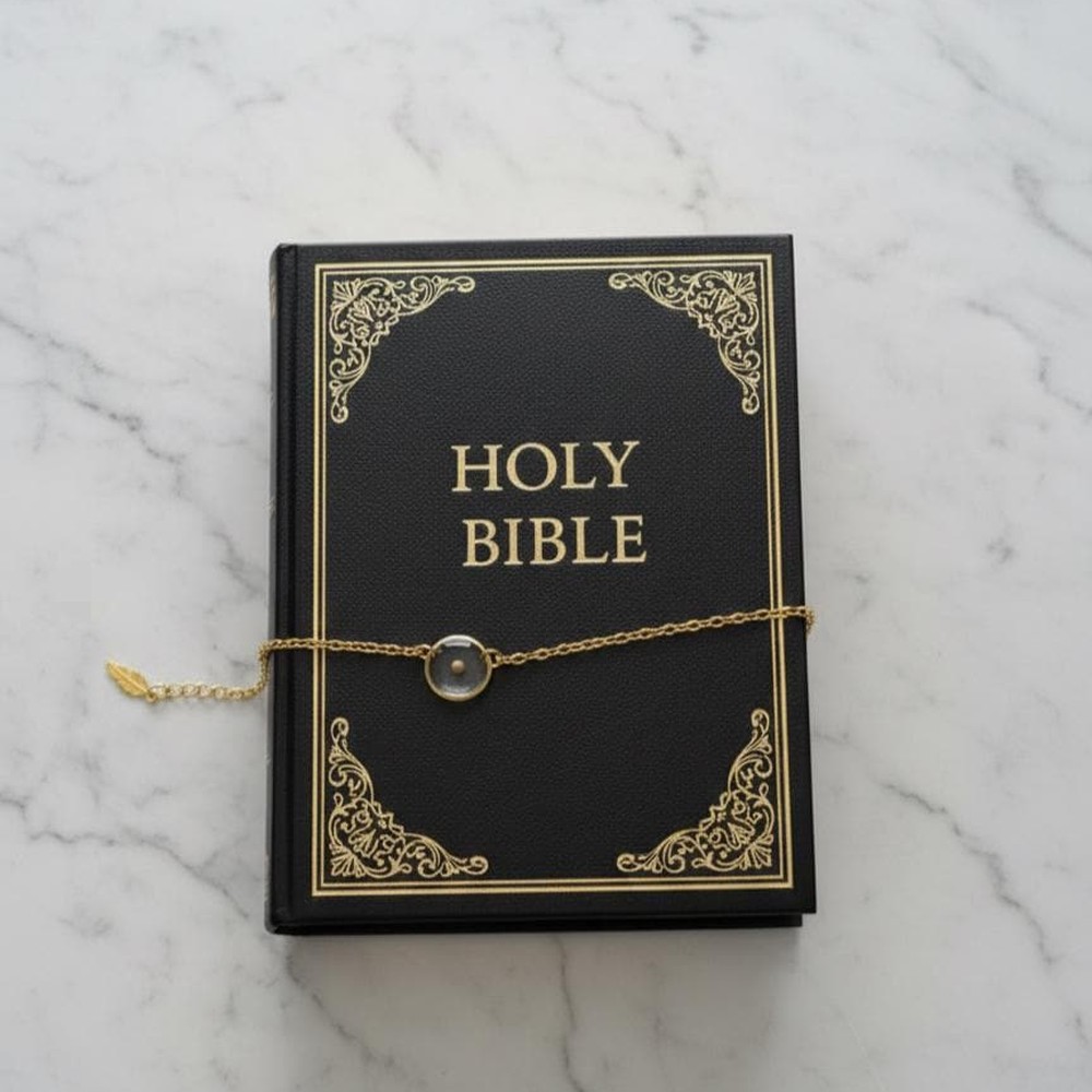 Mustard Seed Bracelet, Faith Jewelry, Christian Gift, Matthew 17:20